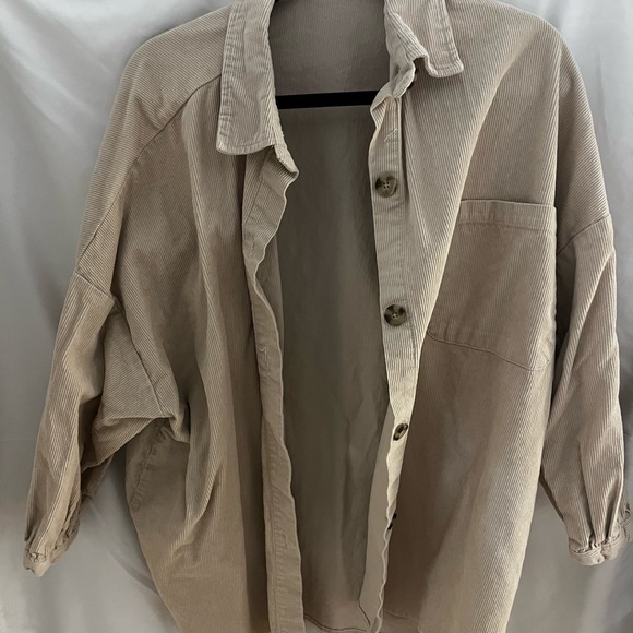 oversized shacket - Picture 4 of 5